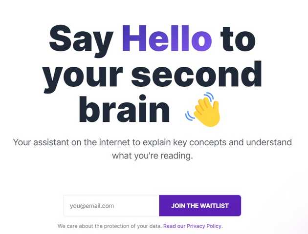 <그림16> Your second brain, ExplainThis AI, 이미지 출처 : ExpainThis AI 홈페이지